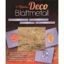 Blattmetall goldfarben, 14*14 cm, 5 Blatt