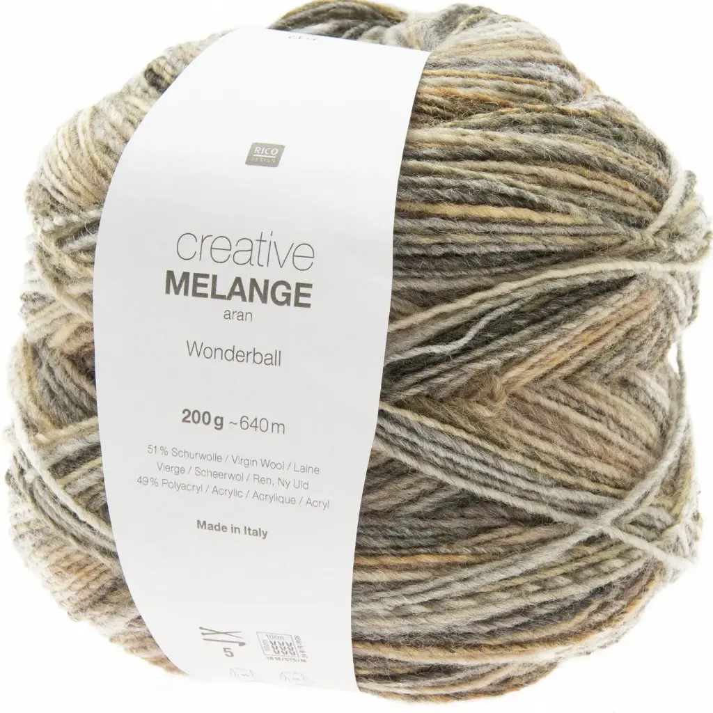 Rico Creative Wonderball Yarn - 001