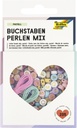 Buchstaben Perlen Mix Pastell