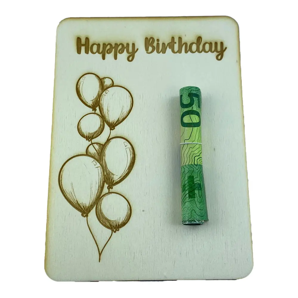Geldkarte "Happy Birthday"