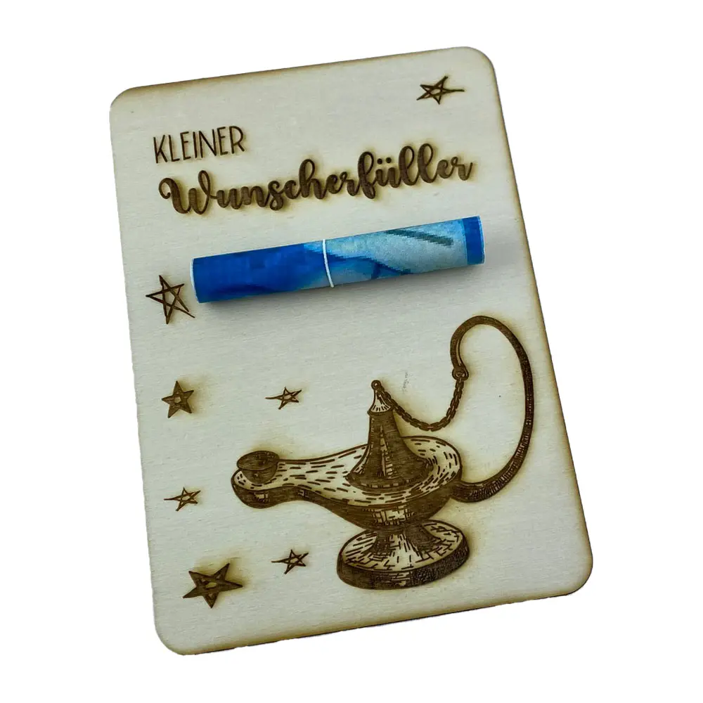Geldkarte "Wunscherfüller"