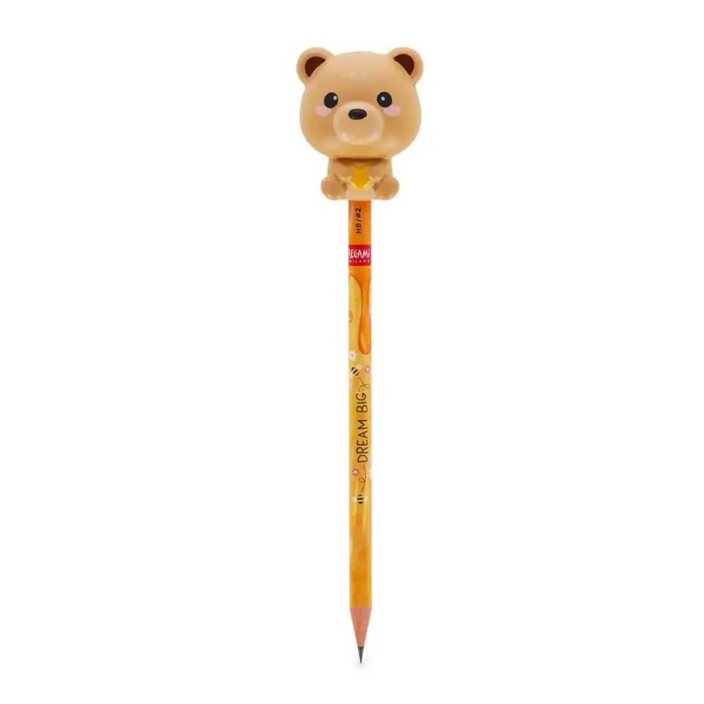 Legami Bleistift mit Squishy Teddy