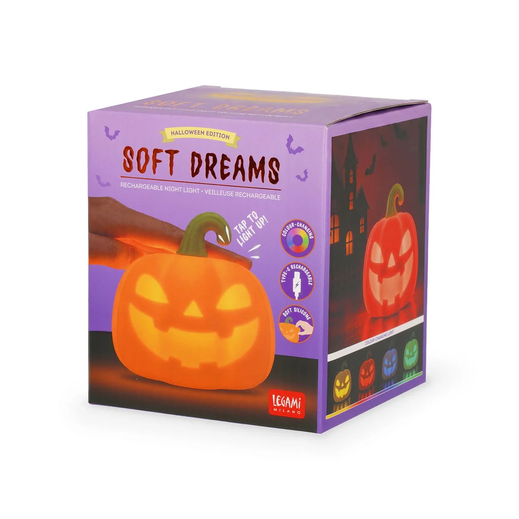 Legami Halloween LED Kürbis Lampe