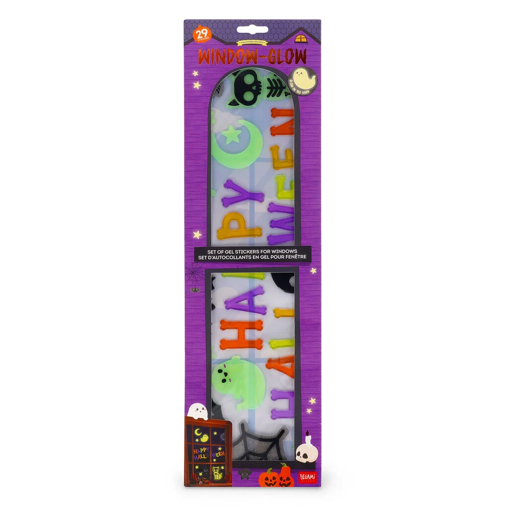 Legami Halloween Gel-Fensteraufkleber 3