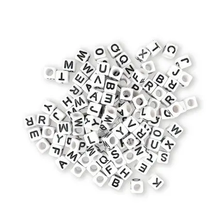 Buchstabenperlen