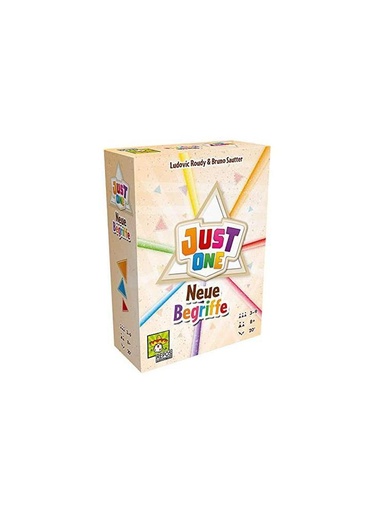 Just One - Neue Begriffe