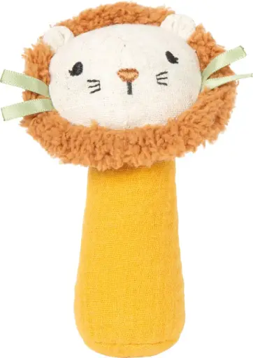 Kleine Rassel & Stoffgreifling „Little Lion“