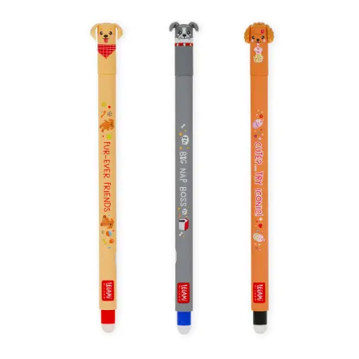 Legami Erasable Pens "Fur-ever-friends"