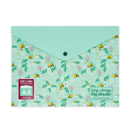 Legami Fold & Order Bee Green
