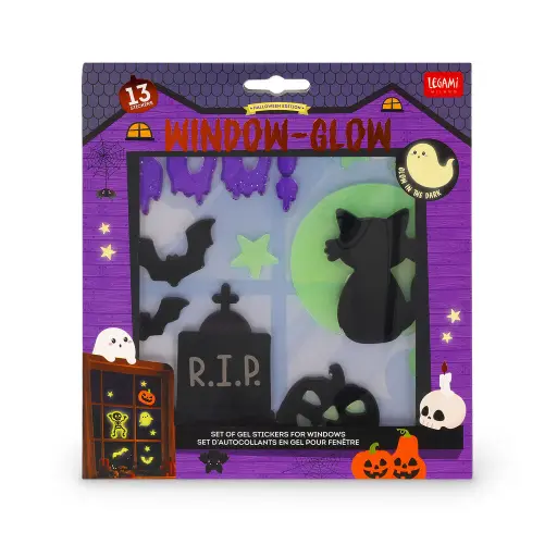 Legami Halloween Gel-Fensteraufkleber 2